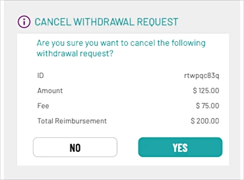 cancel request